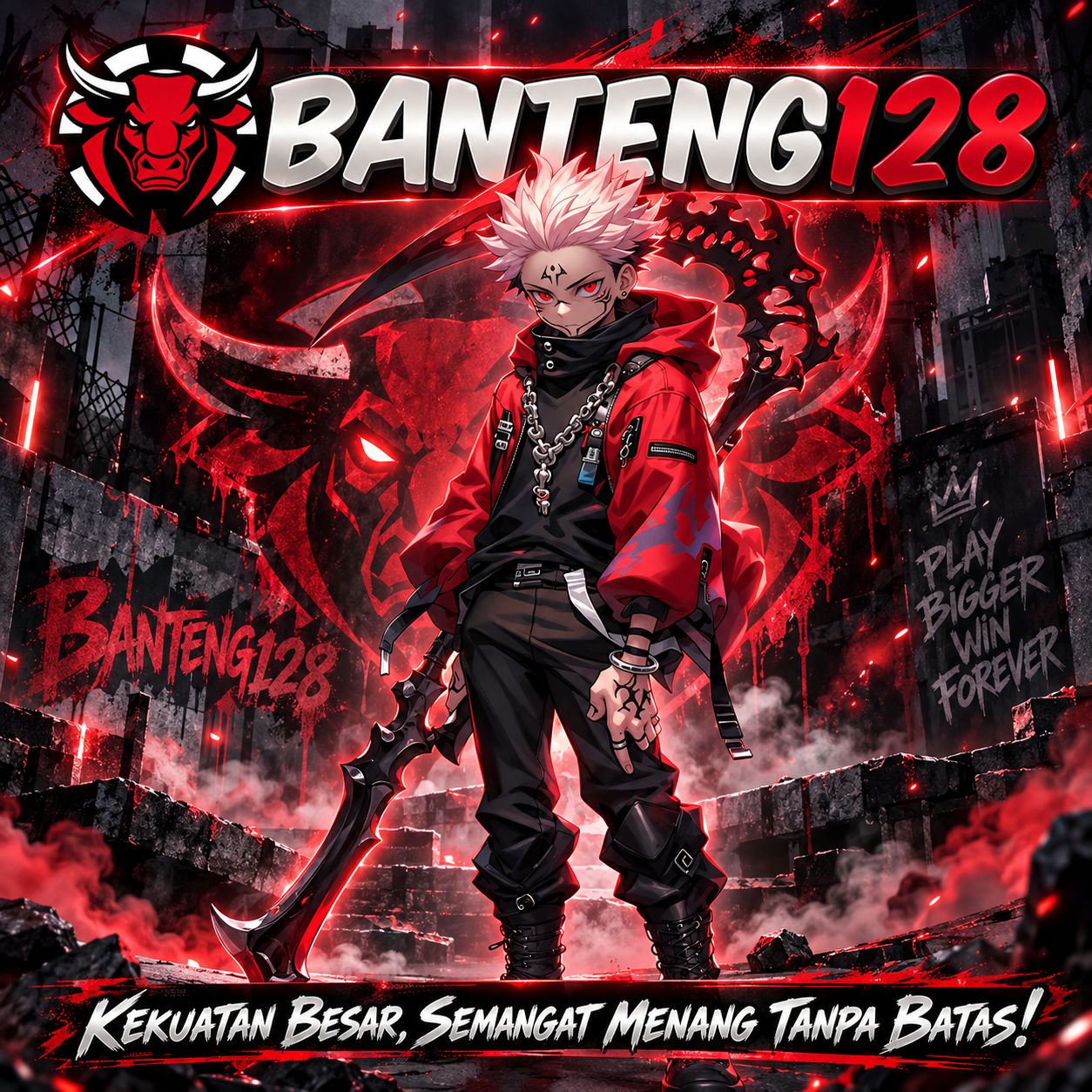 BANTENG128: Kekuatan Besar, Semangat Menang Tanpa Batas!